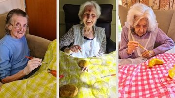 Staffordshire care home Residents start Harvest Festival